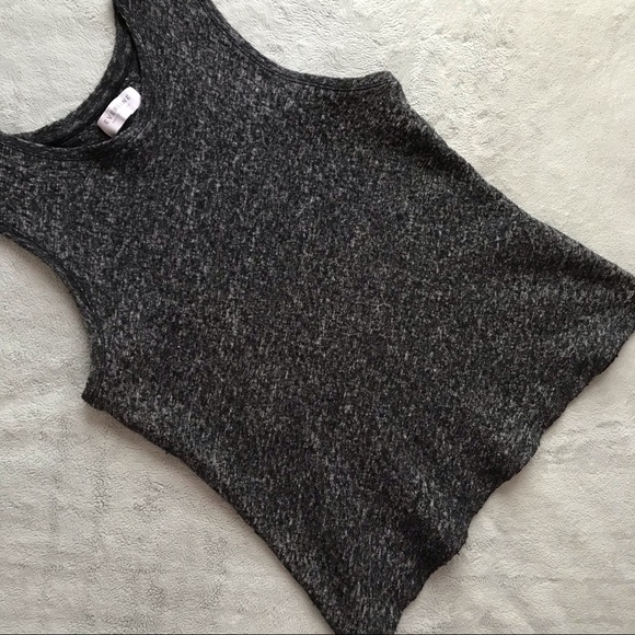 Everlane Tops - Everlane The Sweater Muscle Tank Gray Wool Top